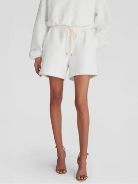 KBB by KAHLANA Women’s “The Drawcord Sweatshorts” - White